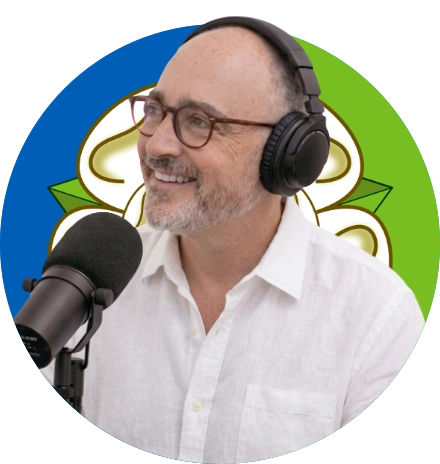 Image of someone listening to a podcast produced by Northern Pods for a company in The East Riding of Yorkshire